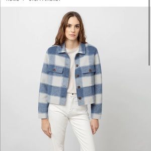Rails Steffi plaid jacket size small